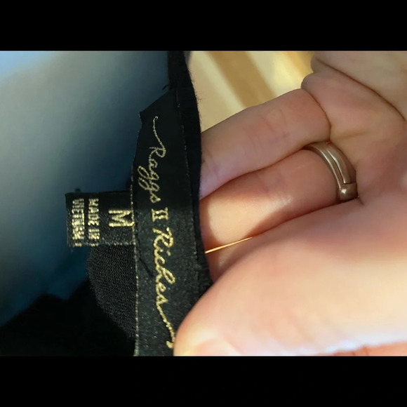 Raggs II Riches Beachy Tank Top size medium - Picture 5 of 5